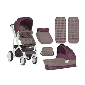 Lorelli kolica za bebe Arizona + Pram body+ Bag Beige Red 2018 Lorelli kolica za bebe Arizona + Pram body+ Bag Beige Red 2018